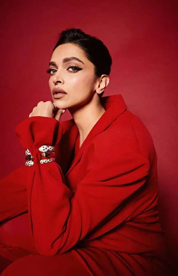 Deepika Padukone is a fashion force to be reckoned with in fiery red dress, see pictures