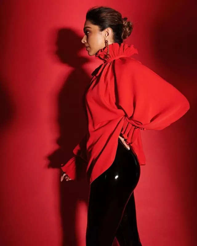 Deepika Padukone is a fashion force to be reckoned with in fiery red dress, see pictures