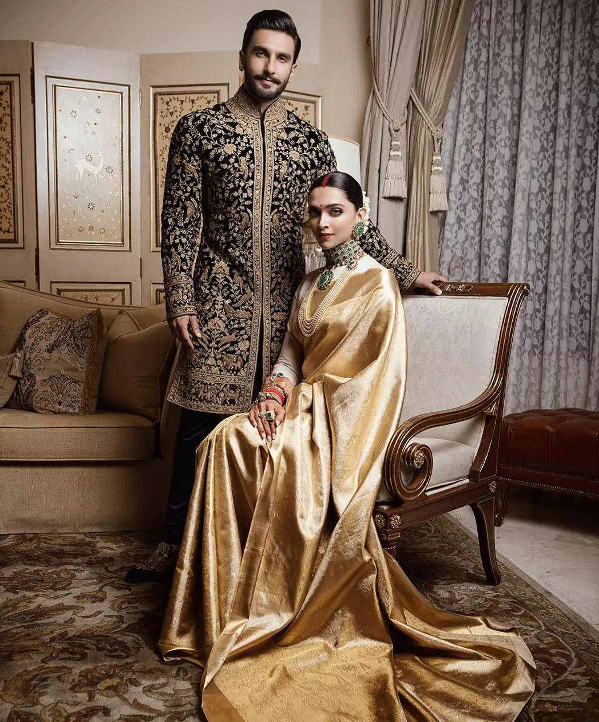​Bollywood stars Ranveer Singh and Deepika Padukone shine brightest together​