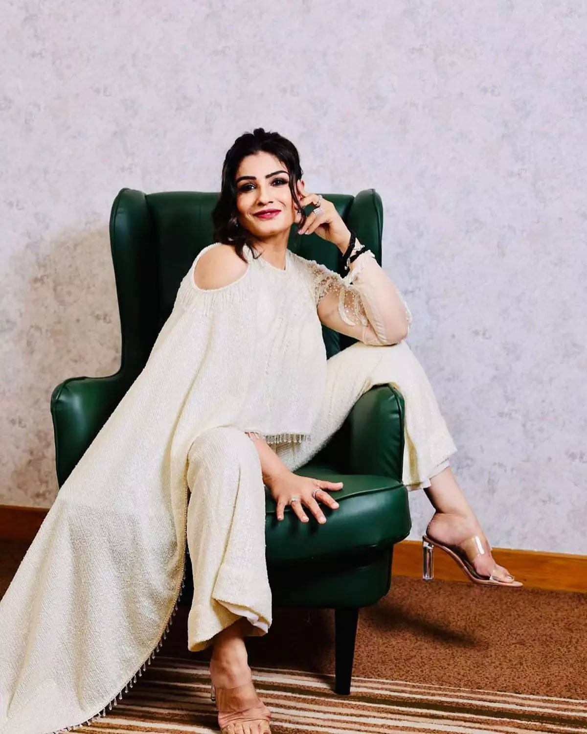 Discover Raveena Tandon's dazzling style odyssey unveiled for fashion enthusiasts