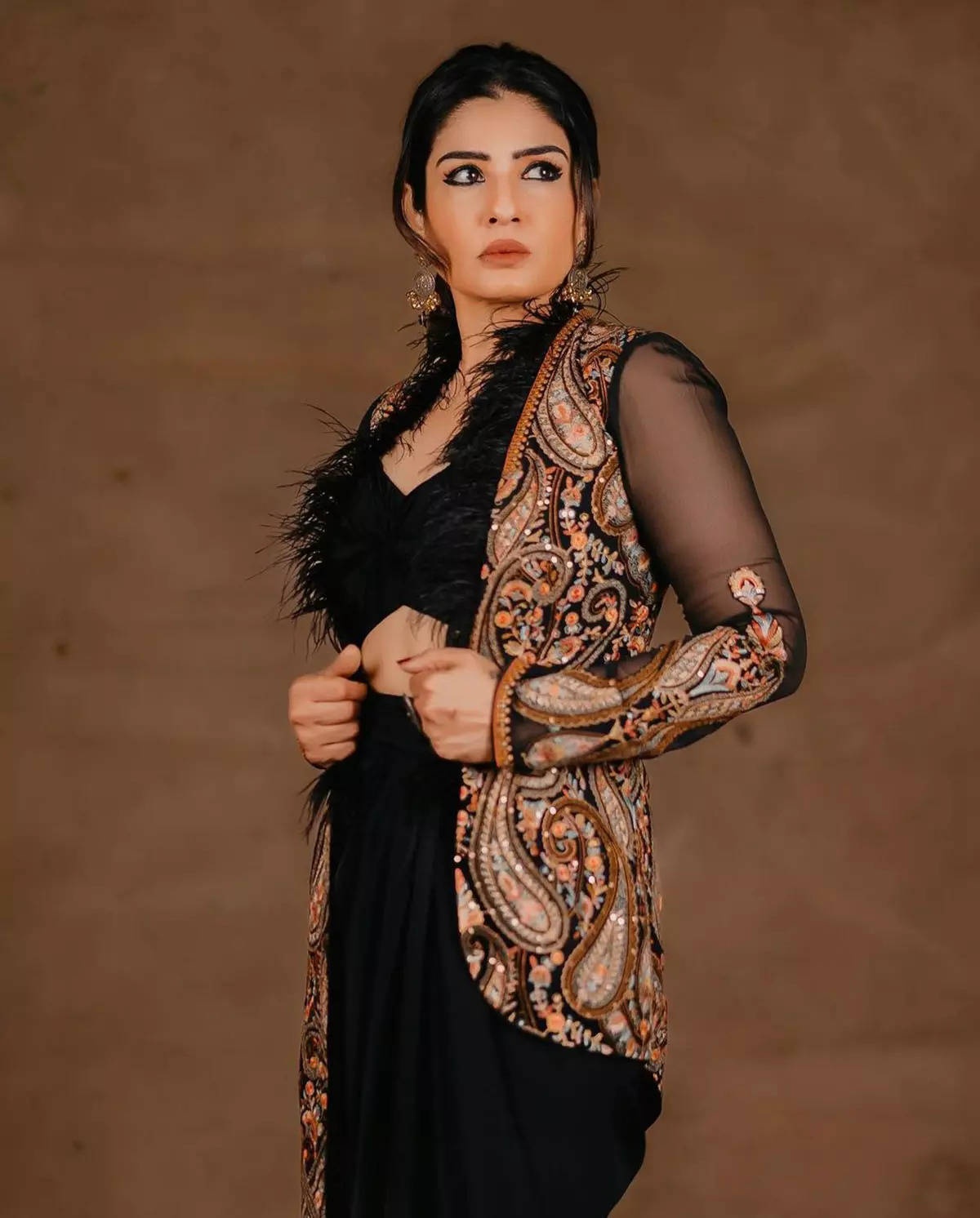 Discover Raveena Tandon's dazzling style odyssey unveiled for fashion enthusiasts