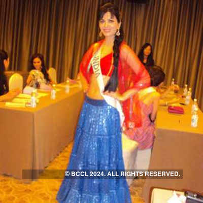 Ankita at Miss International '11 - Orientation day 