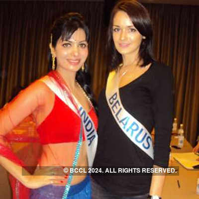 Ankita at Miss International '11 - Orientation day 