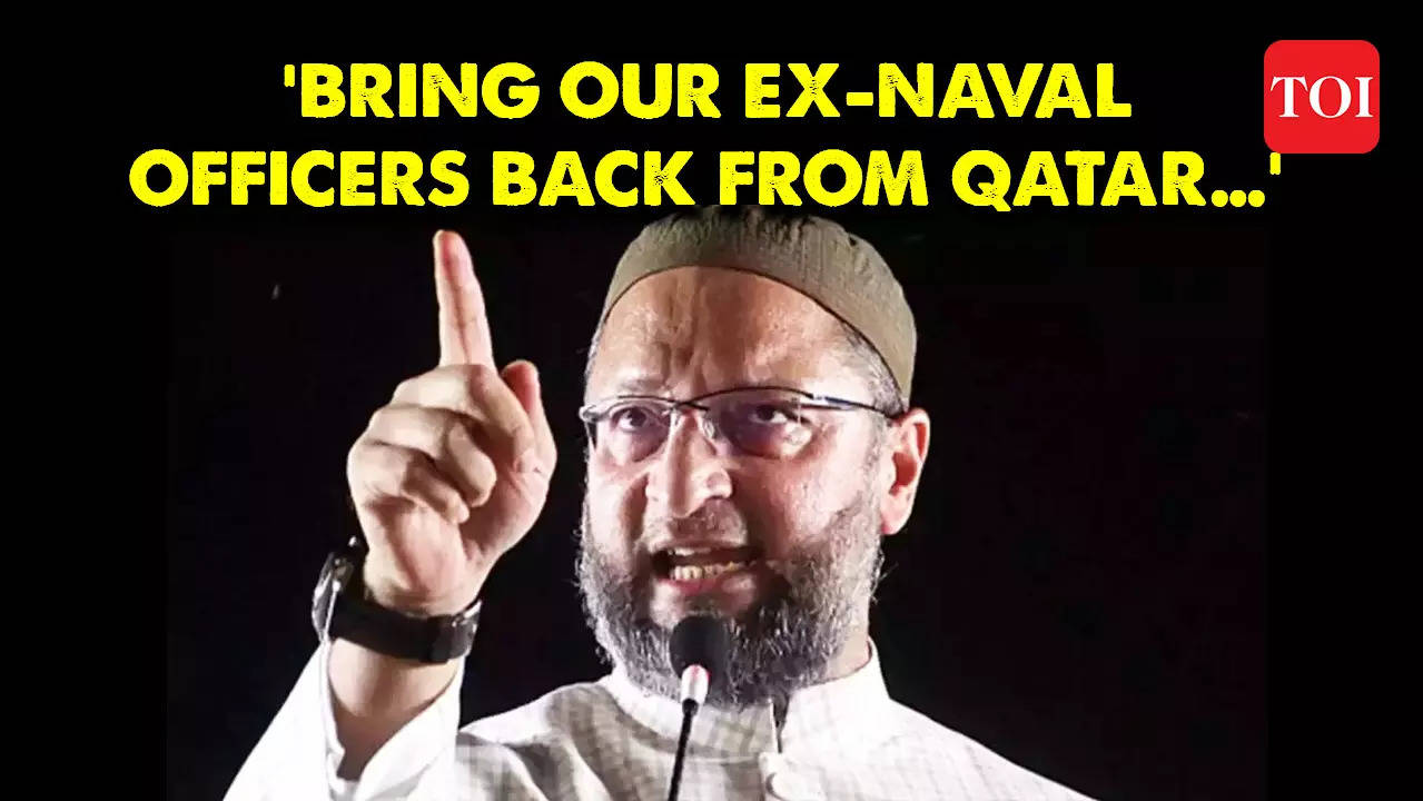 “bring Our Ex Naval Officers Back From Qatar” Owaisi Recalls His Earlier Plea In Parliament 