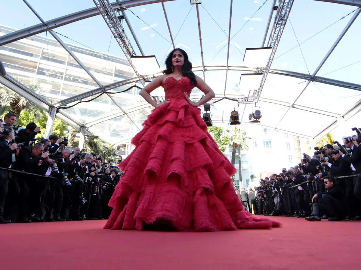 ​Aishwarya Rai Bachchan always makes a lasting impression on the red carpet​