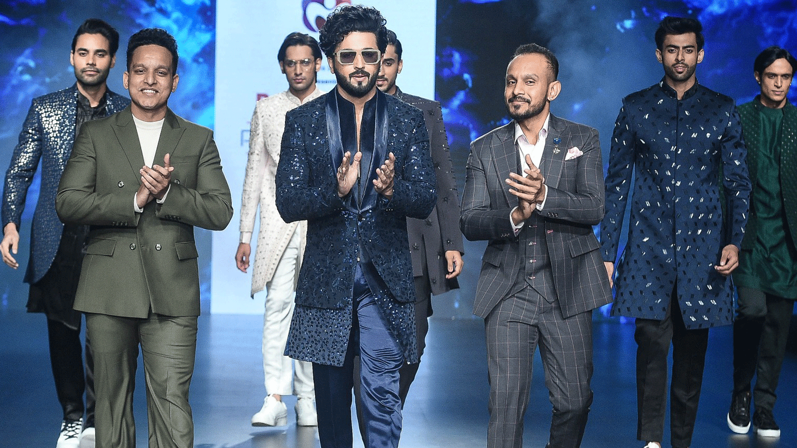 Dheeraj Dhoopar in Our Designer Black & Red 2 Piece Suit main image 0