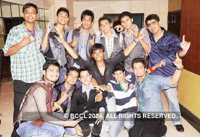 GH Raisoni college's freshers party