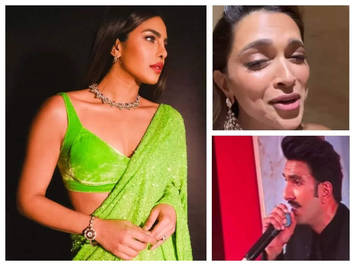 Ranveer Singh, Deepika Padukone, Priyanka Chopra: Bollywood celebs