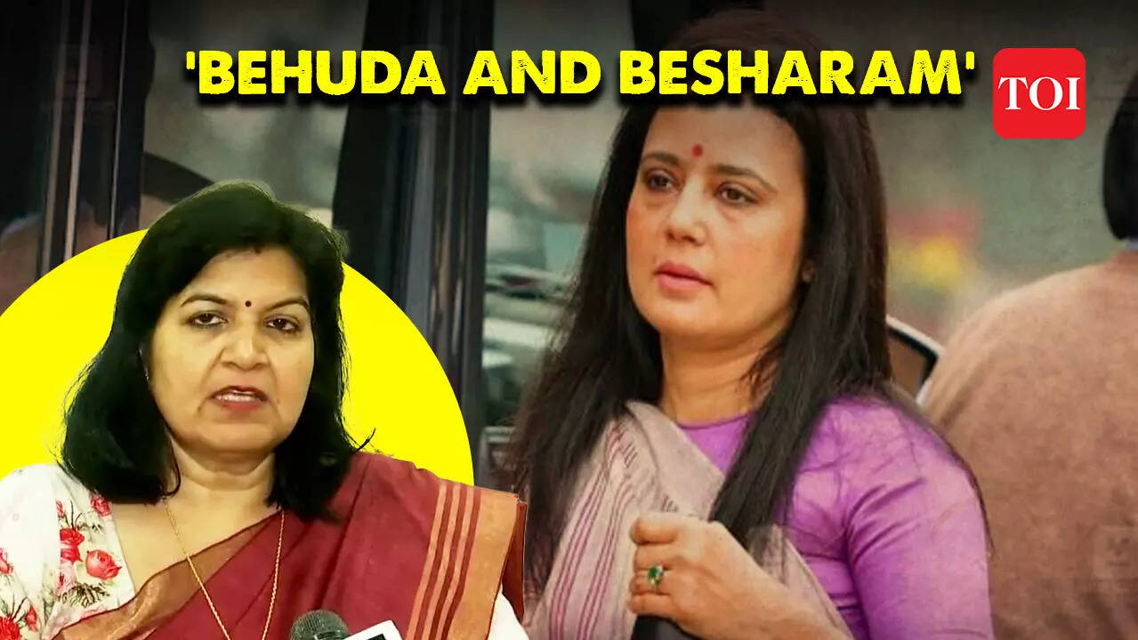 'Behuda and Besharam': Mahua Moitra used filthy language against Ethics ...