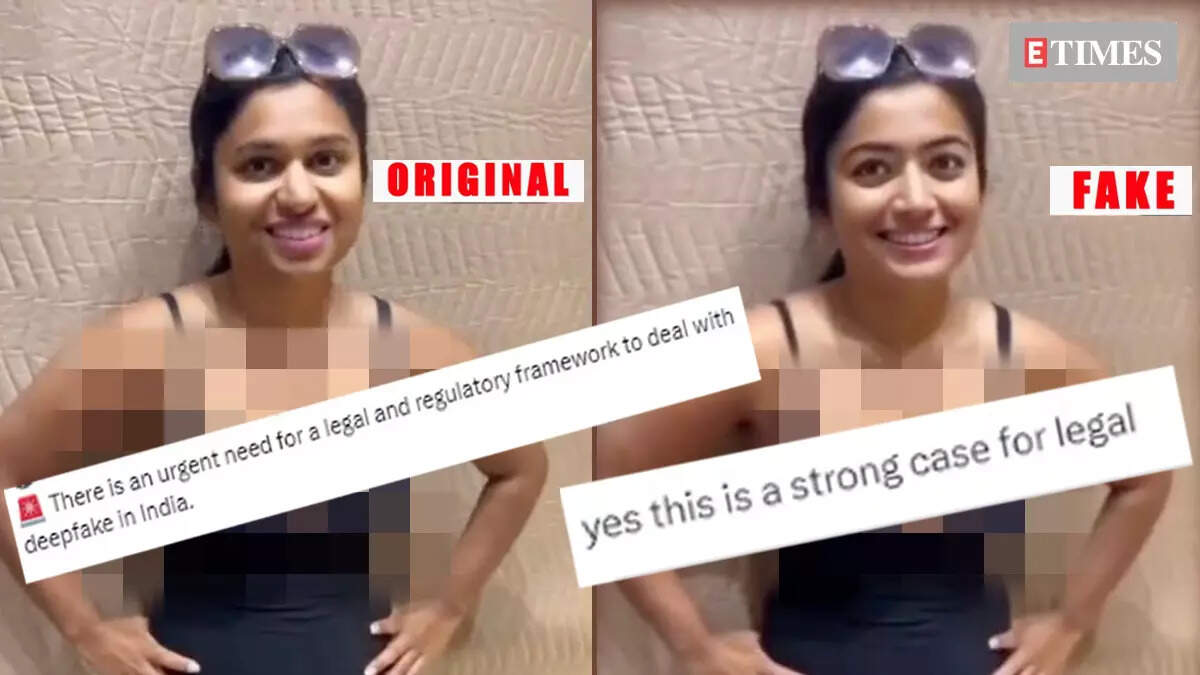 Fake video of Rashmika Mandanna goes viral on internet; Amitabh