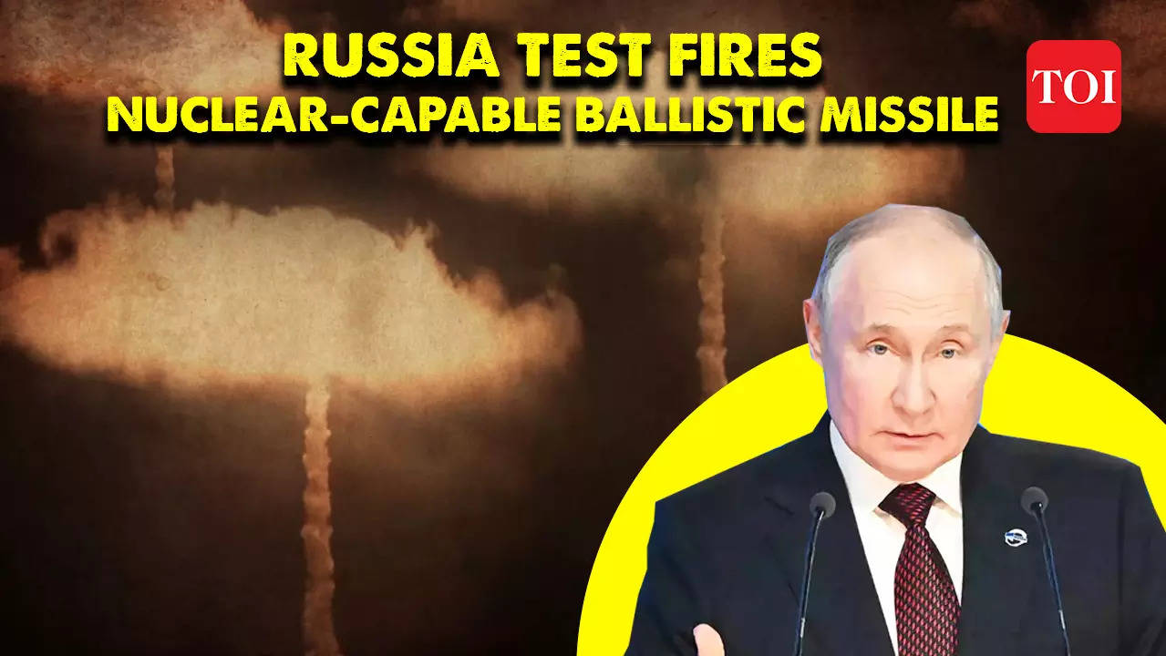 Moscow Flexes Military Muscles Russia Test Fires Intercontinental Ballistic Missile From Nuke