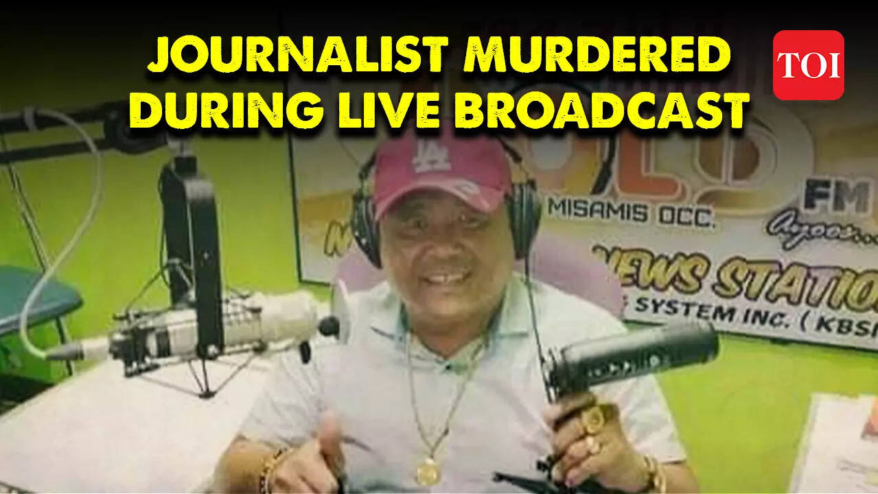 Shocking video: Journalist killed during live broadcast in Philippines