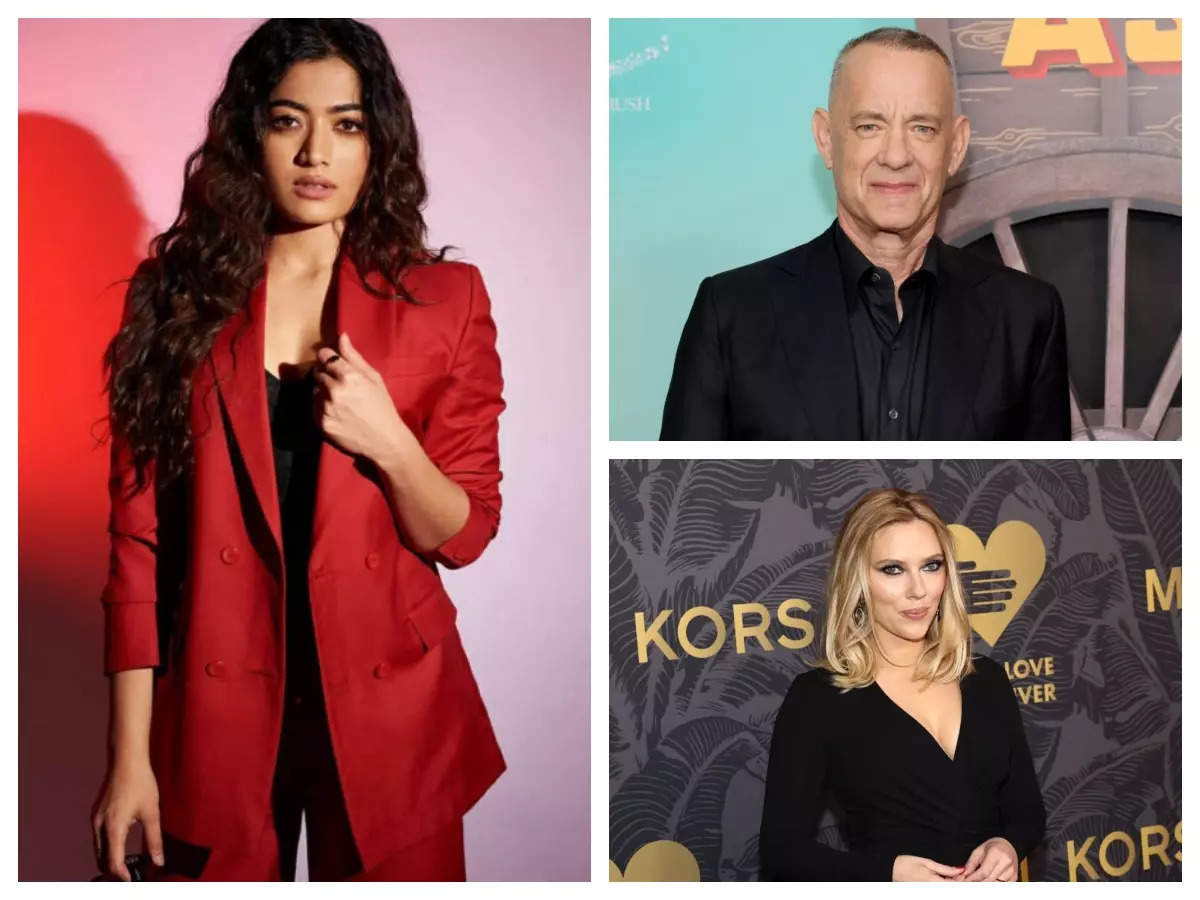 Rashmika Mandanna deepfake horror: Scarlett Johansson, Tom Hanks and other  celebs whose images were morphed | The Times of India