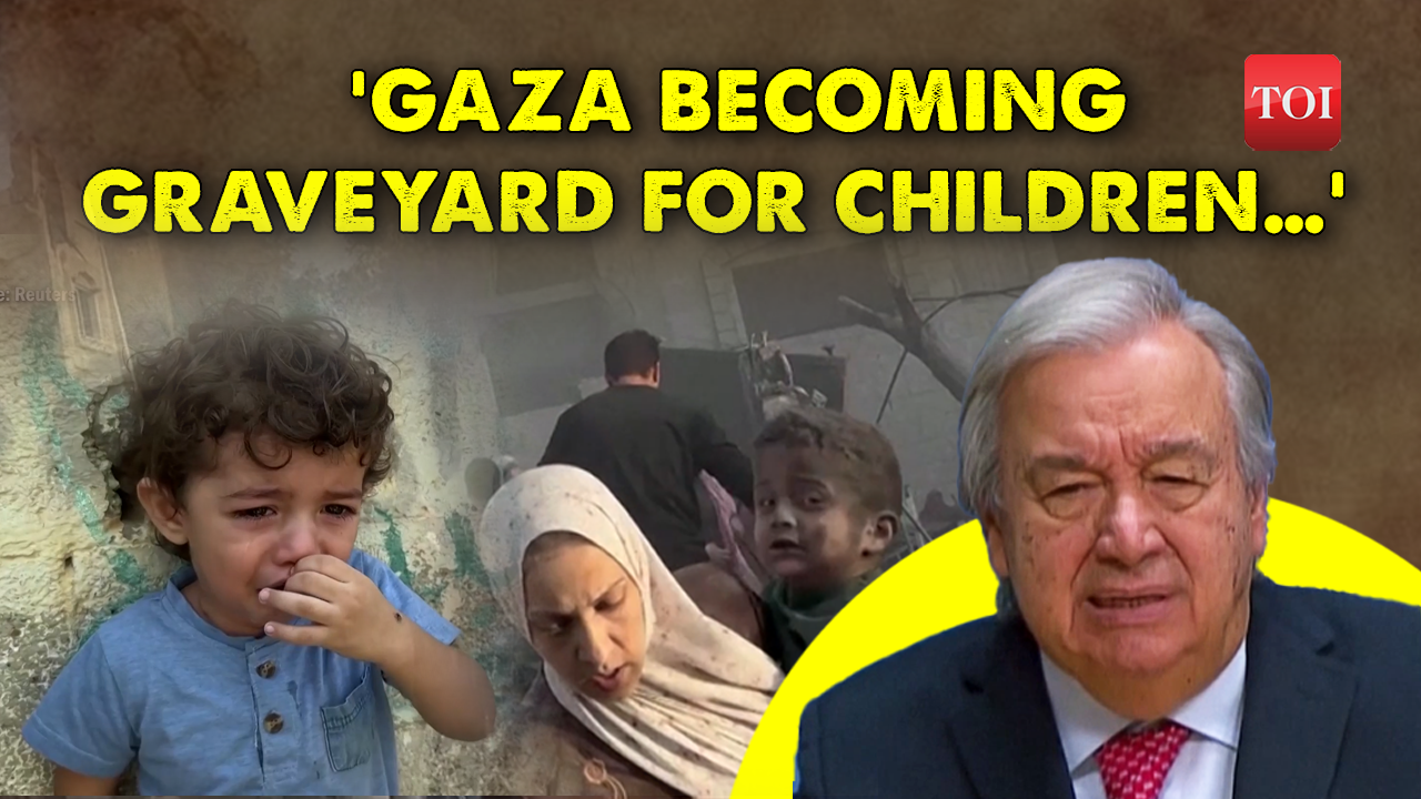 Israel-Hamas War: Gaza's innocent children pay the price as the ...