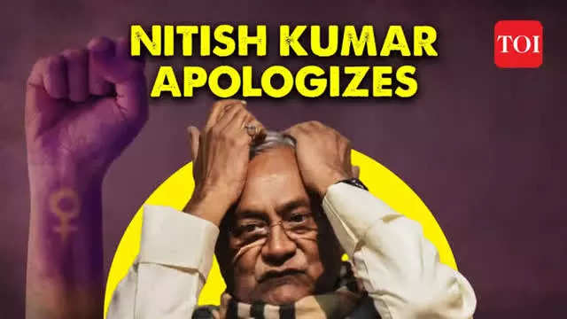 Hum Maafi Mangte Hai Nitish Kumar After His Sexist Remark On Women 8945