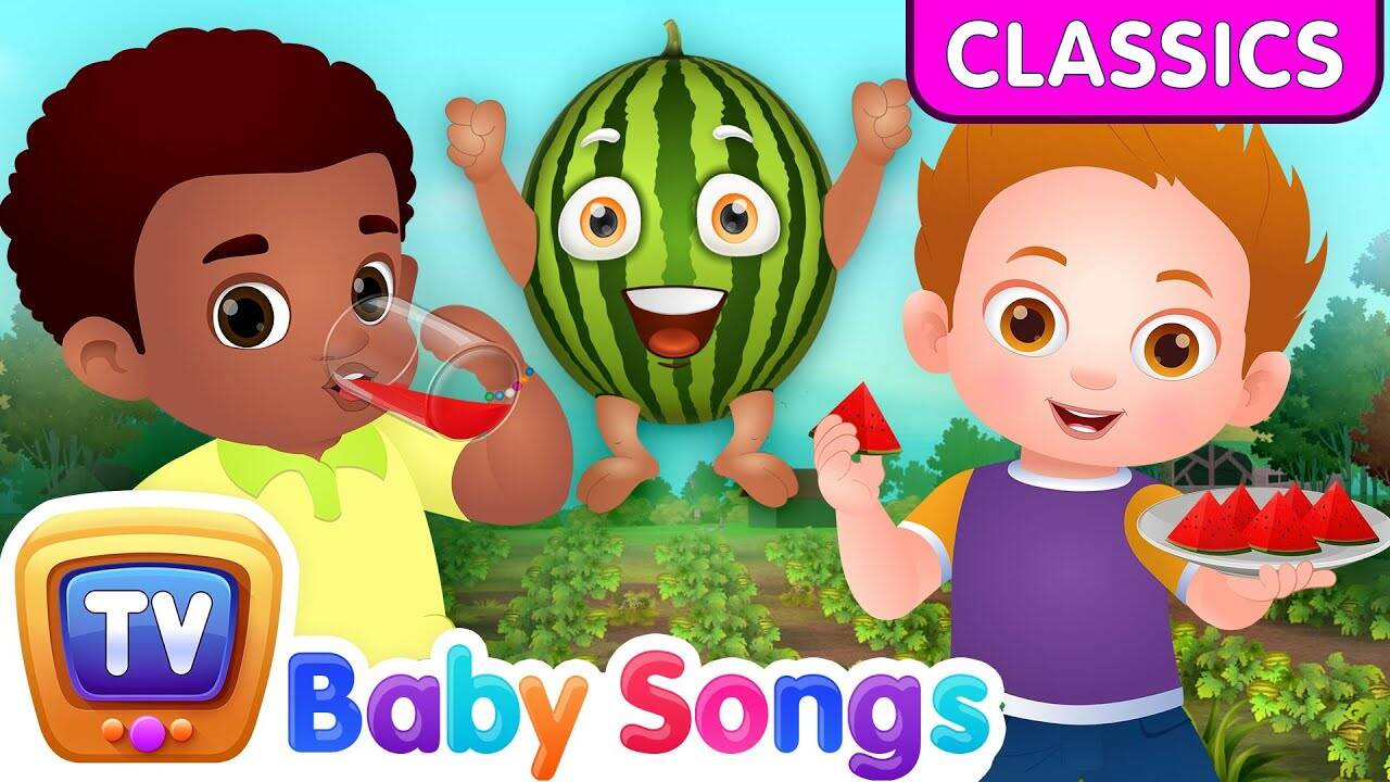 English Kids Poem: Nursery Song in English 'Watermelon'