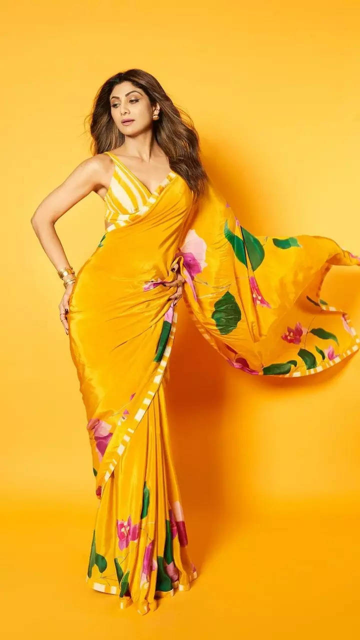 How To Wear Your Saree Like Shilpa Shetty