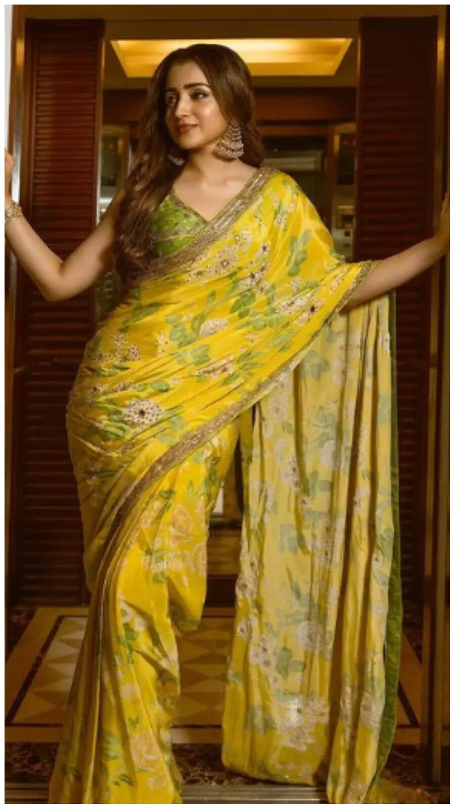 Trisha's magnetic presence in captivating frames