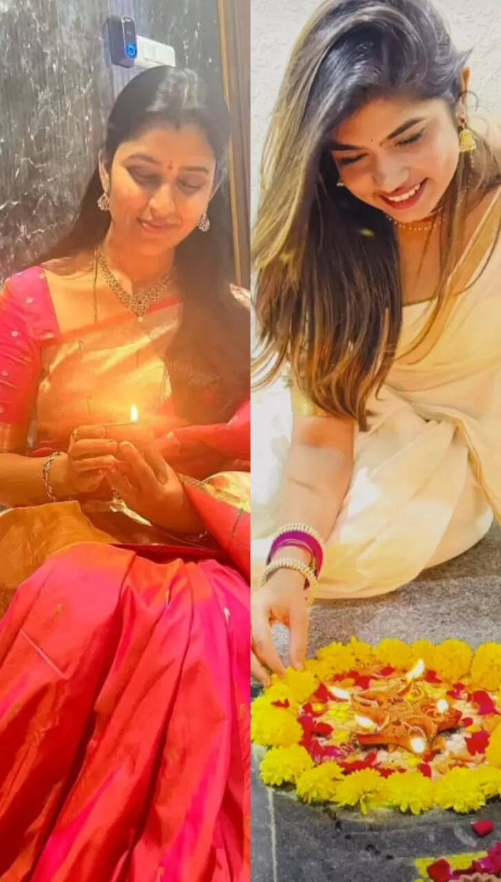 Throwback Thursday Best Diwali pics of Telugu celebs
