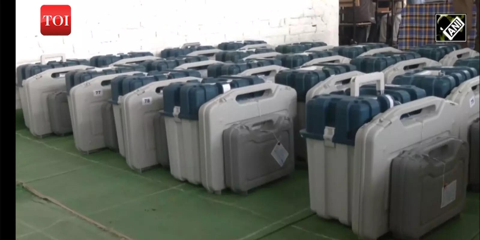 Polling materials distributed to election officials in Chhindwara ahead ...