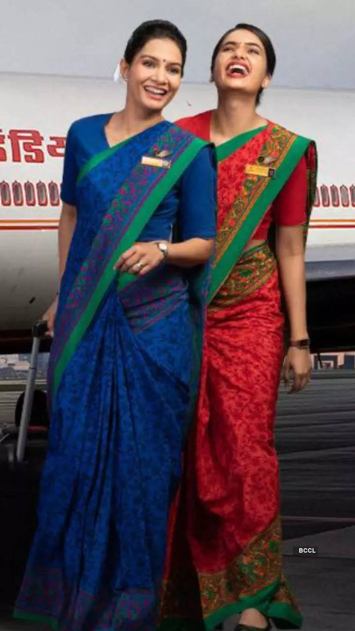 From Air India to Kingfisher Airlines: 10 most iconic cabin crew uniforms  from India | Times of India