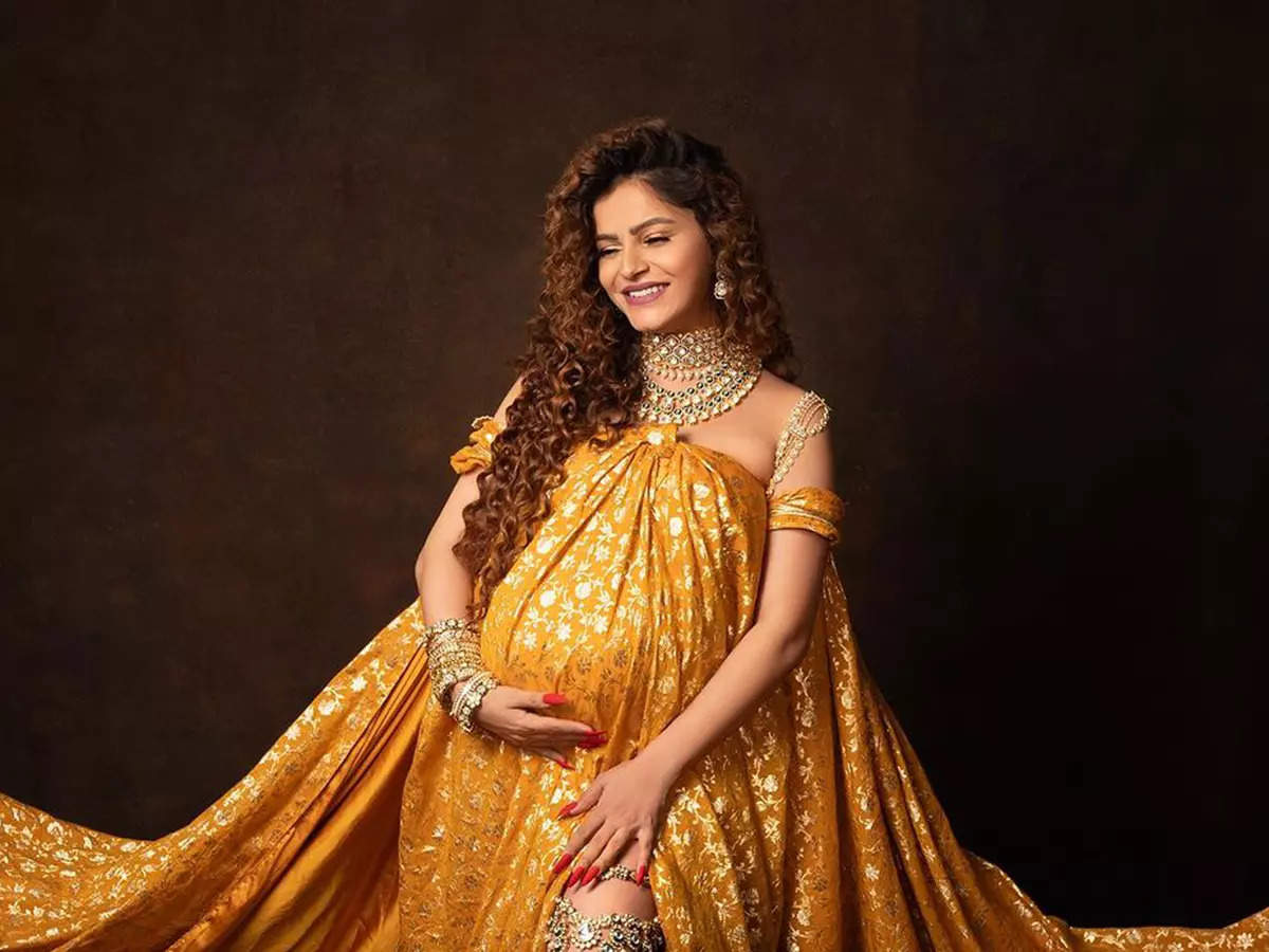Rubina Dilaik's ethereal maternity photoshoot takes fans on cloud nine, see pictures