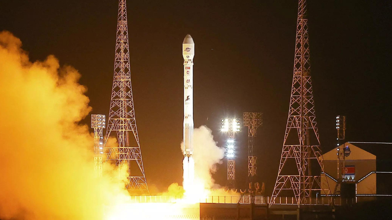 North Korea launches military spy satellite into orbit