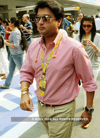 Celebs @ Indian Grand Prix 2011