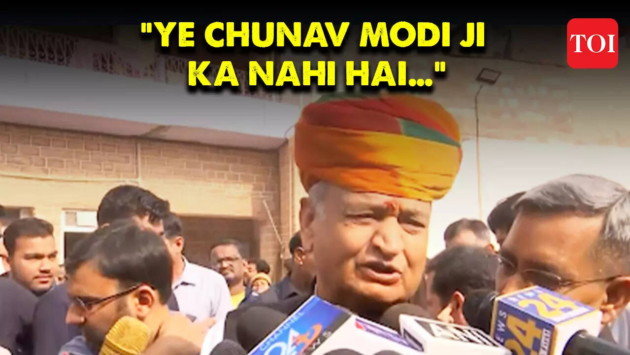 Rajasthan Polls 2023: Chief Minister Ashok Gehlot cast his vote in Jodhpur