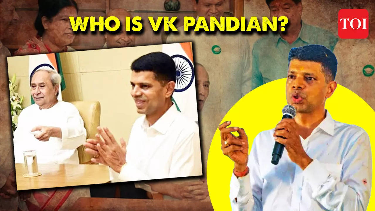 Naveen Patnaik's Close Aide And Former Odisha Bureaucrat VK Pandian ...