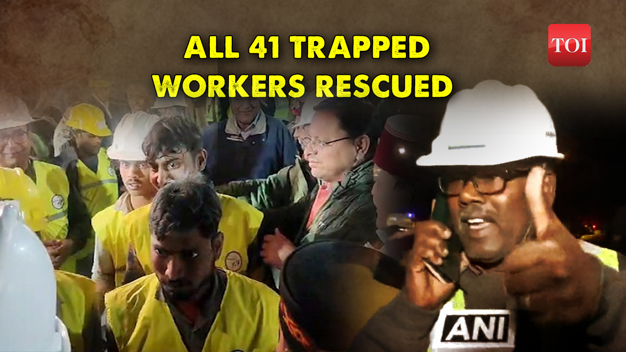 All 41 Trapped Workers Safely Rescued From Uttarakhands Silkyara