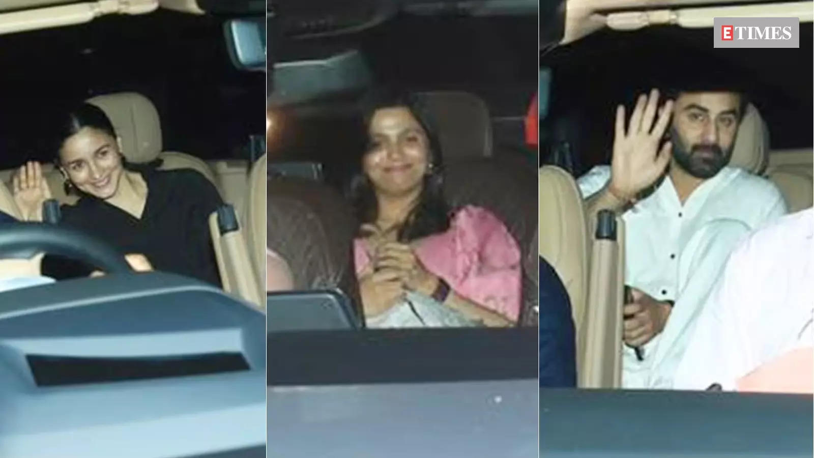 Alia Bhatt-Ranbir Kapoor step out to celebrate Shaheen Bhatt’s birthday ...