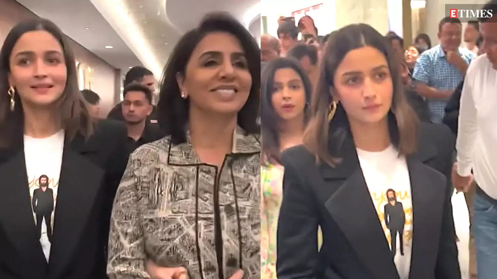 Alia Bhatt’s Tshirt with Ranbir Kapoor’s ‘Animal’ character leaves the(02)