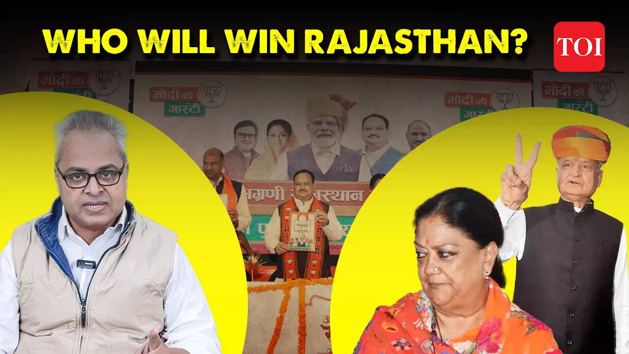 Rajasthan Assembly election 2023 Results: Who will win the desert state?