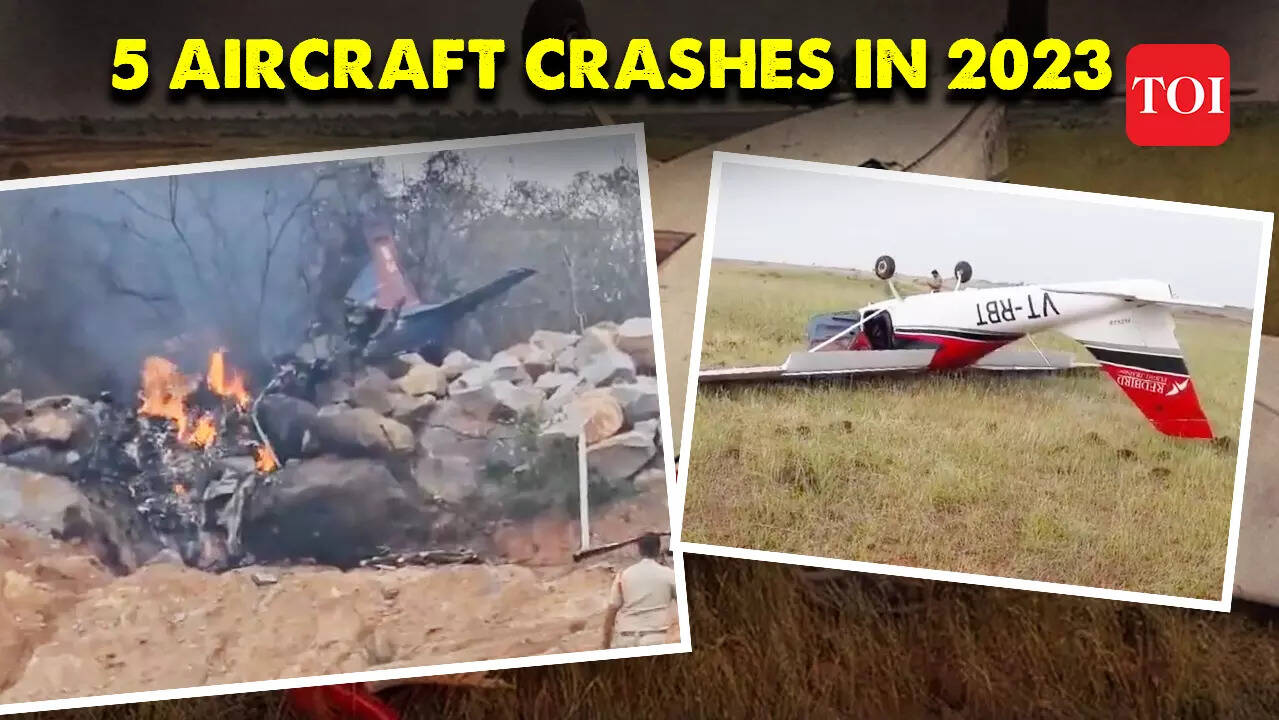 Watch Aviation accidents and incidents in India in 2023(02)