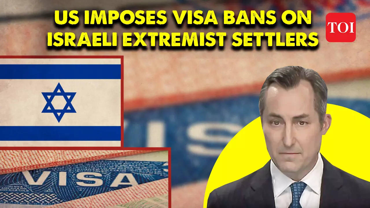 Us Announces Visa Bans After Warning Israel Over West Bank Violence 2483