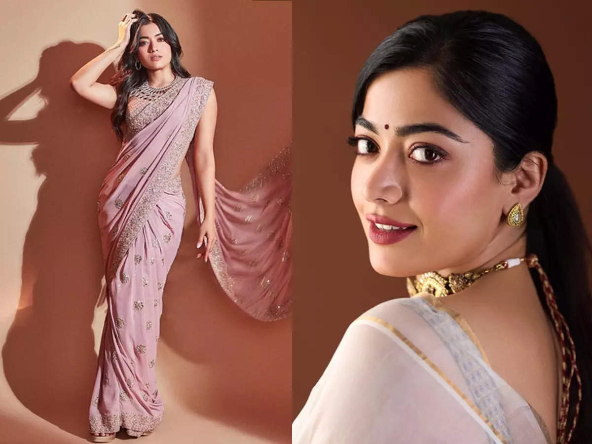 Rashmika Mandanna's effortless charm in elegant ethnic attires will leave you spellbound, see pictures