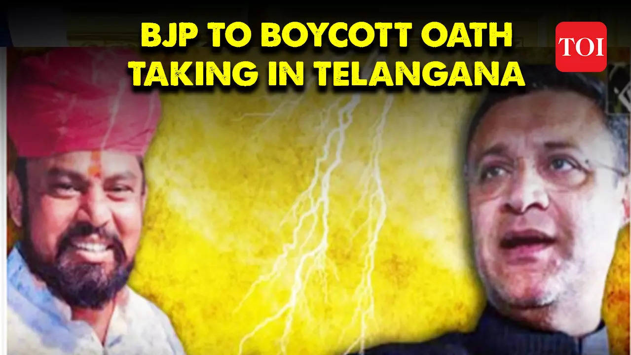 Telangana BJP MLA’s Won’t Take Oath In Front Of ‘anti-Hindu’ Akbaruddin ...