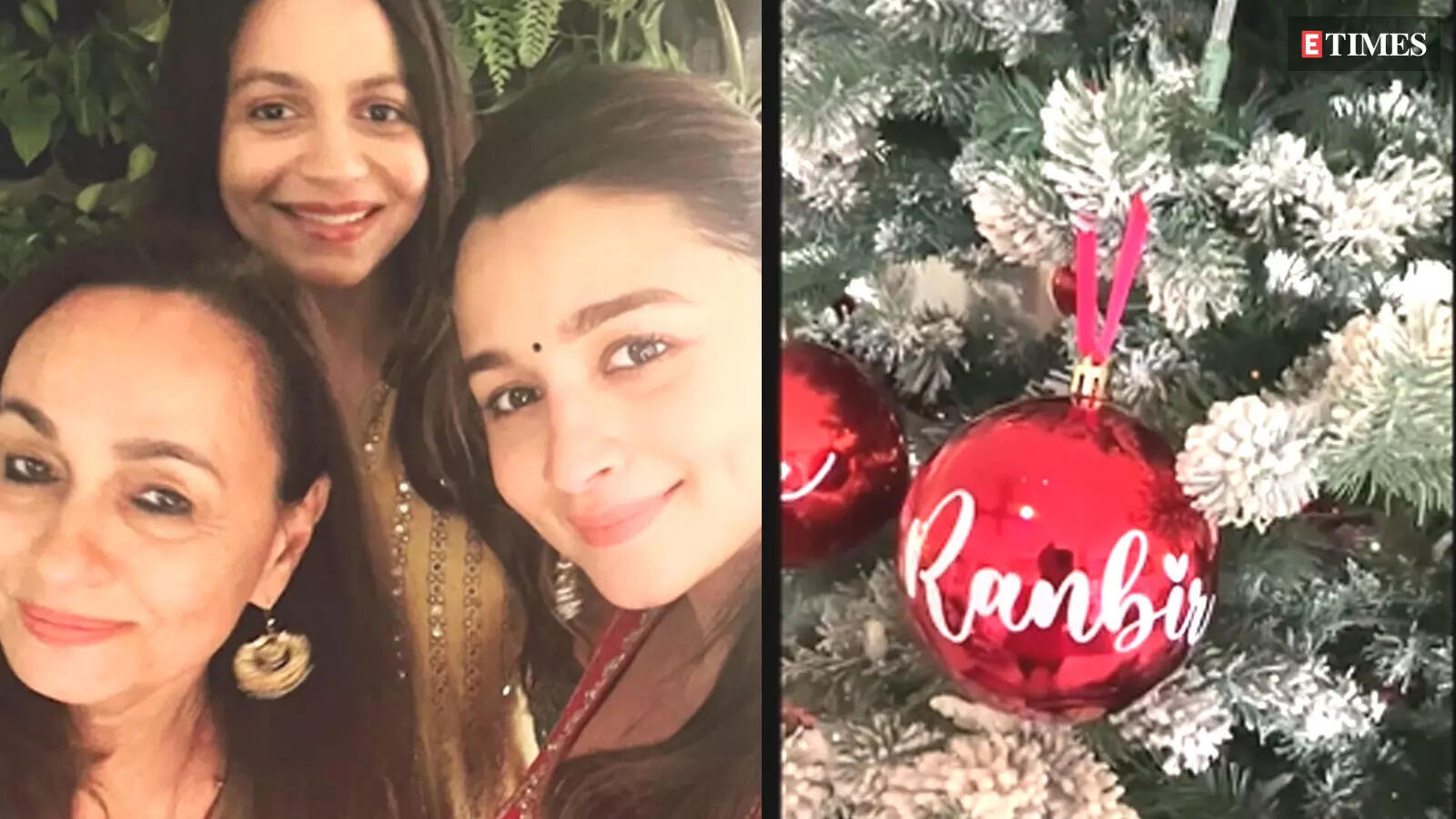 Soni Razdan's Christmas tree has baubles with Raha, Ranbir Kapoor, Alia ...