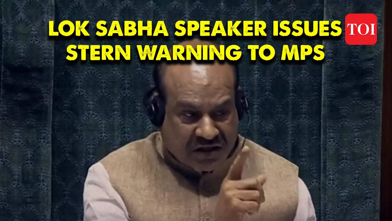 Why Lok Sabha Speaker Om Birla forced to issue stern warning to all MPs