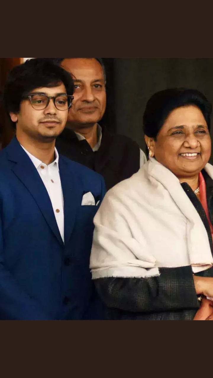 Akash Anand: MBA Graduate From London And Mayawati's Political Heir