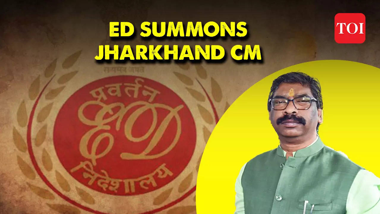 ED Summons Jharkhand CM Hemant Soren In Alleged Land Scam, Asks Him To ...