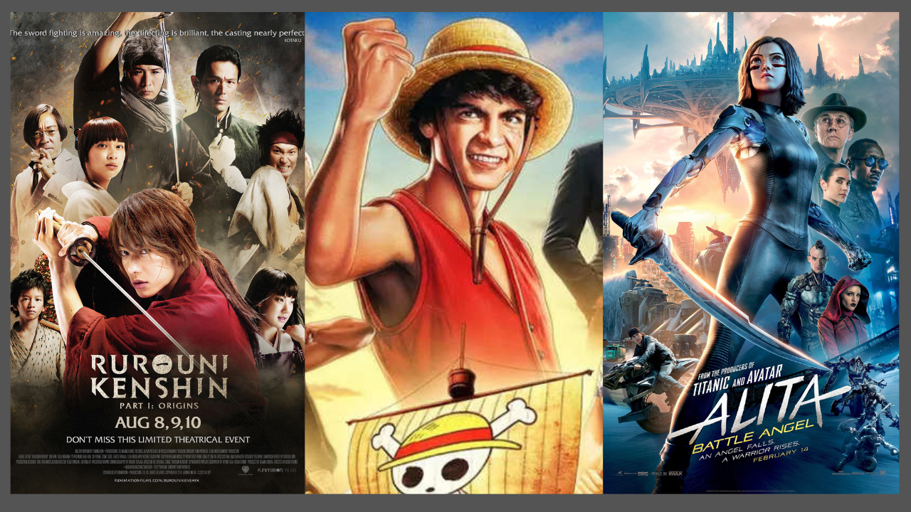 Liveaction anime adaptations Top 10 Liveaction anime adaptations