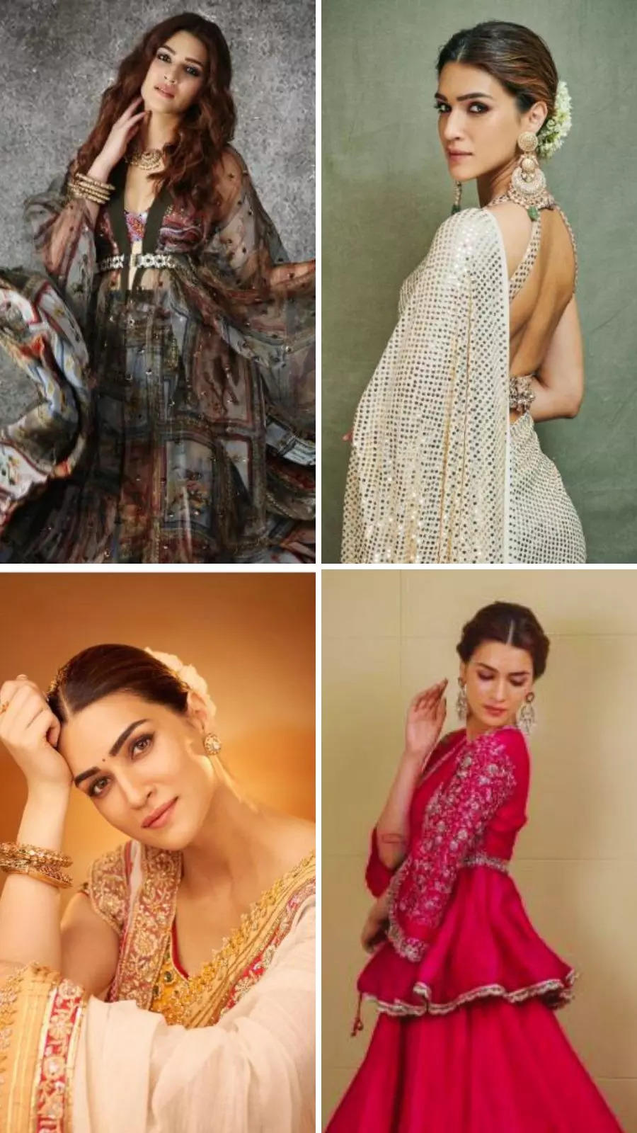 Kriti sanon best sale anarkali dress