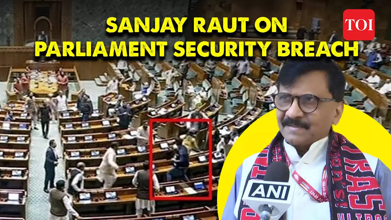 Delhi: Uddhav Thackeray Faction leader Sanjay Raut on Parliament ...