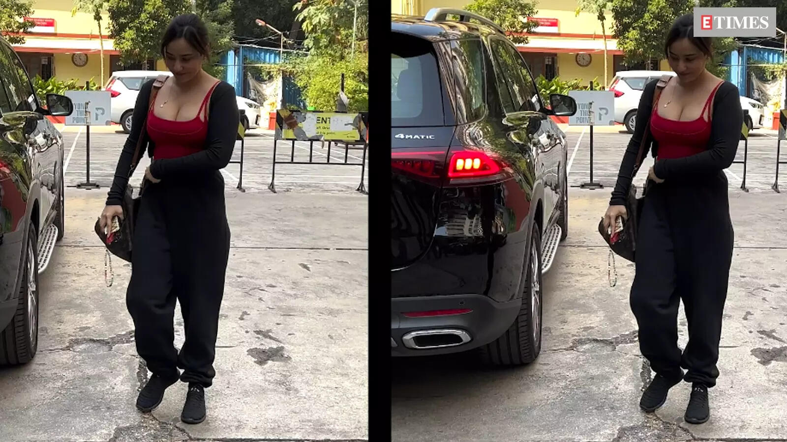 Fitness queen Neha Sharma spices up the gym look, poses for cameras ...