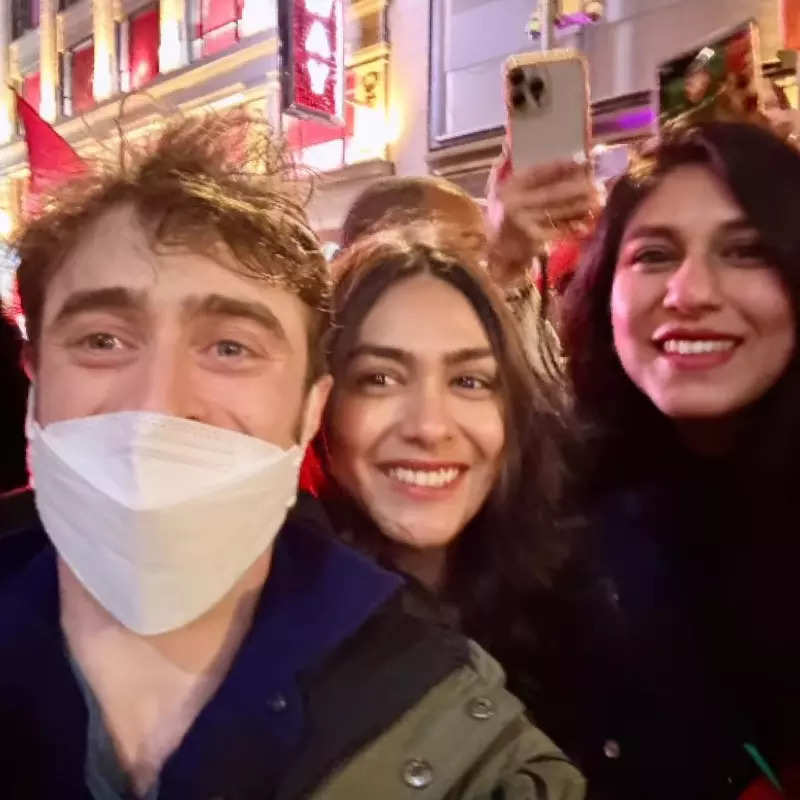 Mrunal Thakur shares fan-girl moment with 'Harry Potter' star Daniel Radcliffe in New York