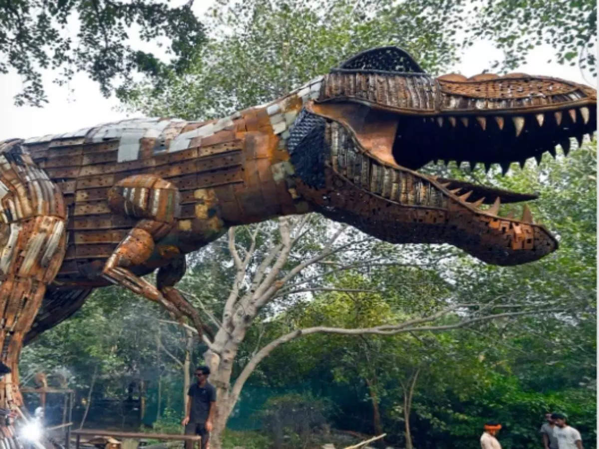 Delhi all set to open the country's first 'Jurassic Park'- like dinosaur  park in Sarai Kale Khan, Delhi - Times of India Travel