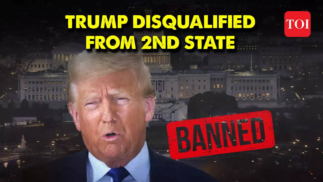 Us President Elections 2024 Trump Barred From Maine Primary After Colorado Disqualification