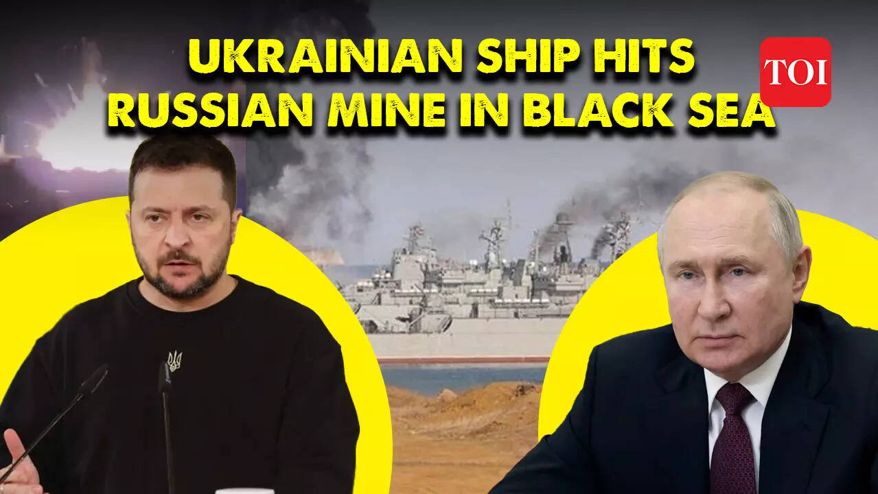 Panama-flagged Cargo ship hits mine in Black Sea en route to Ukraine ...